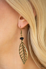 Load image into Gallery viewer, BOUGH Out - Brass Earring
